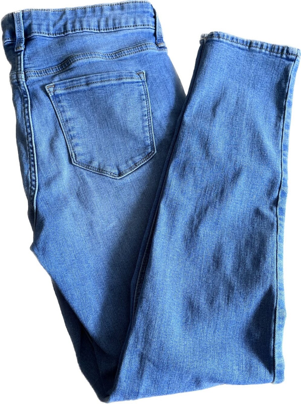 Old Navy Mid Rise Rock Star Super Skinny Light wash Womens size 8